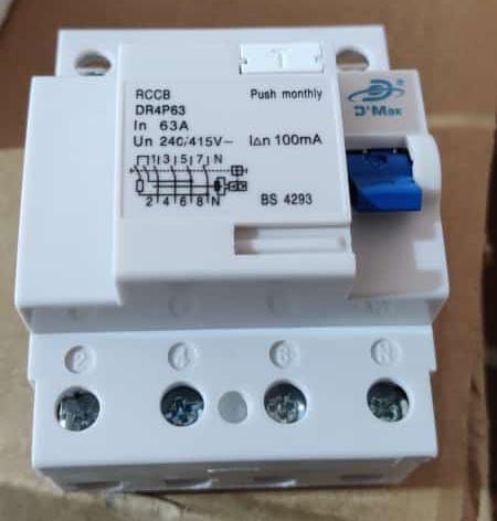 dmak-switchgear-dr4p63-four-pole-63a-rccb