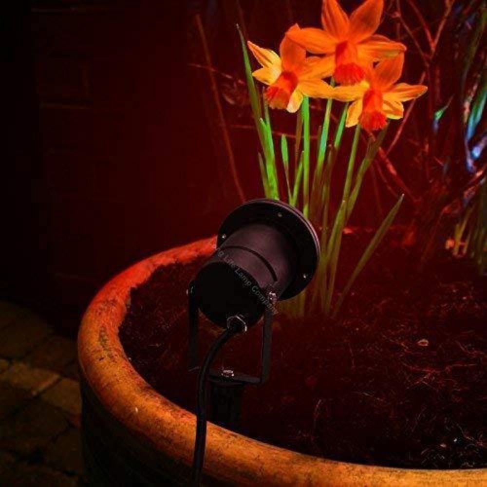9 Watt LED Garden Spike Light- Red